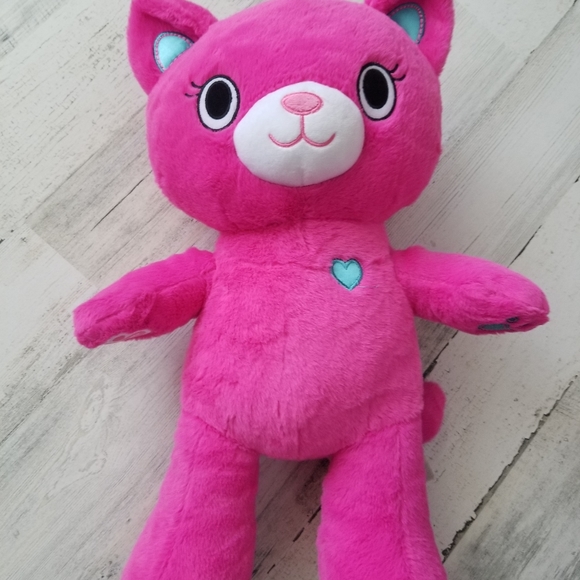 Build a Bear Kabu Catlynn Pink Cat Kitte. - Picture 1 of 7